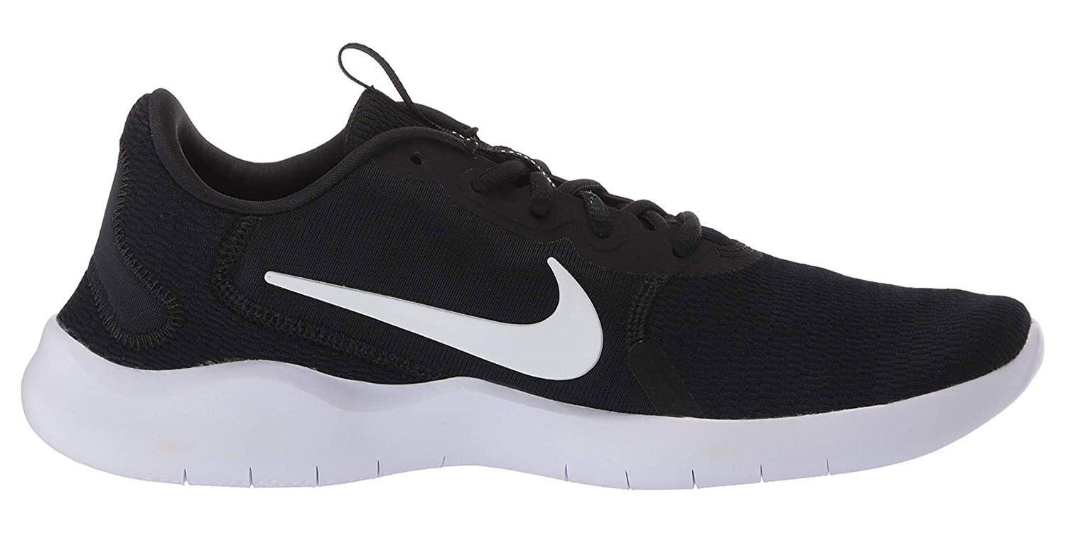 Nike flex black and white deals