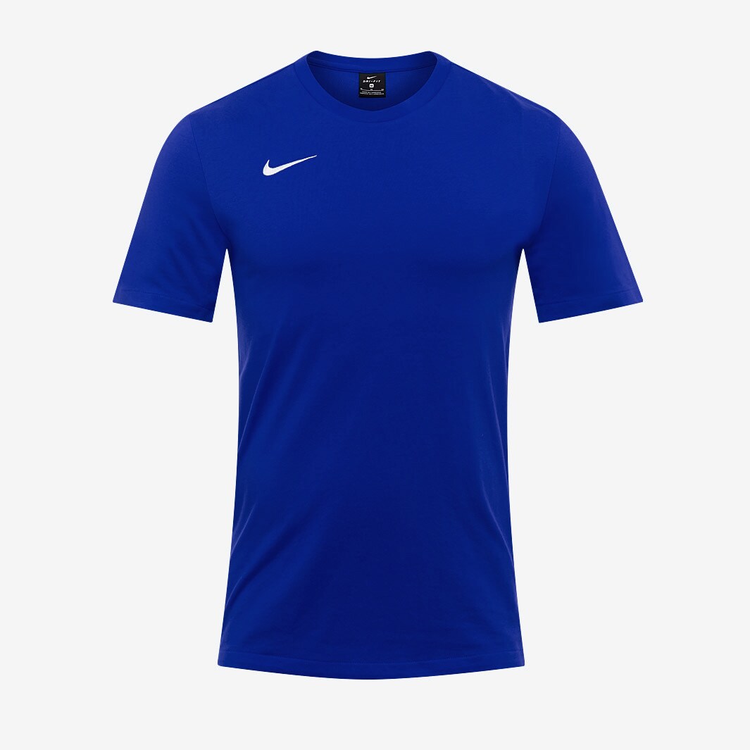 royal blue and white nike shirt