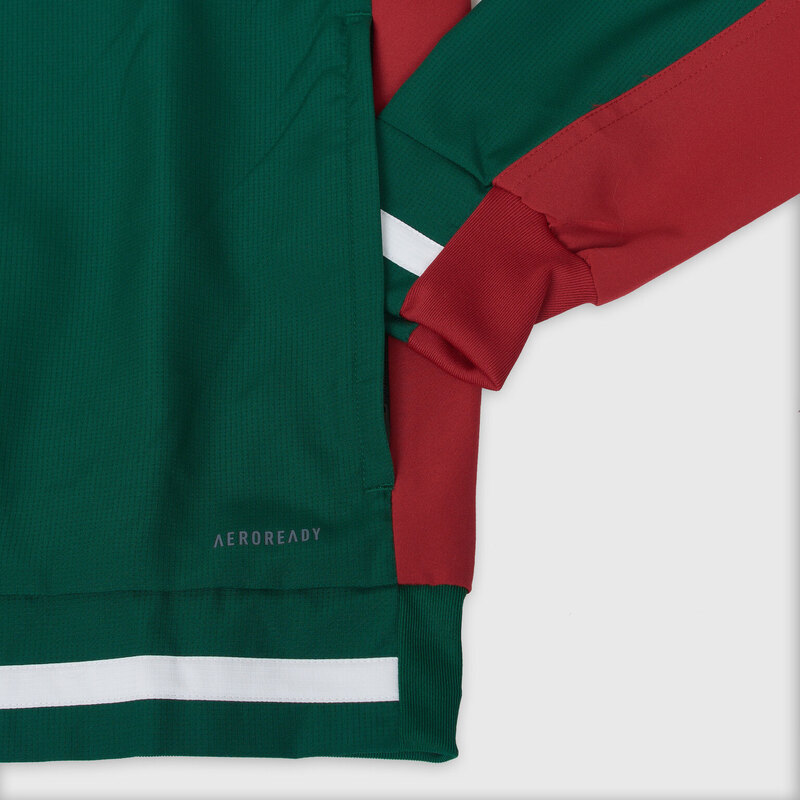 Олимпийка Adidas Mi Team 19 Track Suit - Green / Red DW6760 купить