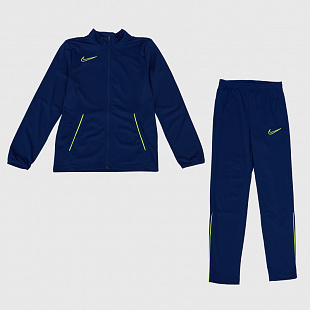 Детский костюм Nike Academy21 - Dark Blue / Volt