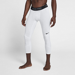 Компрессионное белье Nike Pro Dri Fit Tight - White