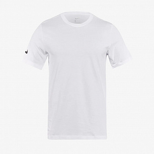 Детская хлопковая футболка Nike Park 20 Tee SS - White