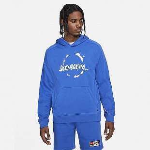 Толстовка Nike F.C. Men's Knit Football Pullover Hoodie - Blue/White