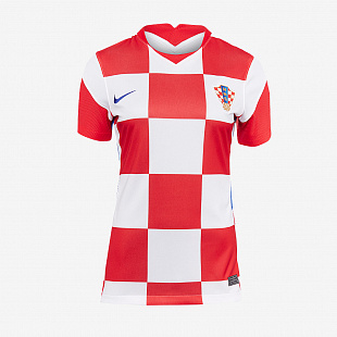 Женская футболка Croatia 2020 Stadium - White/Red