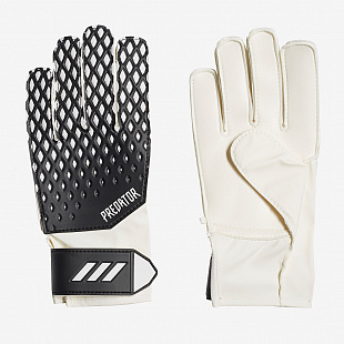 Детские вратарские перчатки Adidas Predator 20 Training - Black / White