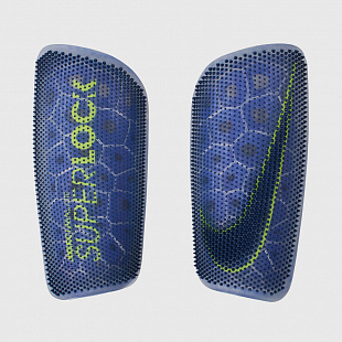 Щитки Nike Mercurial SuperLock - Blue / Yellow