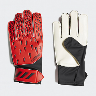 Детские перчатки вратарские Adidas Predator GL - Red / White