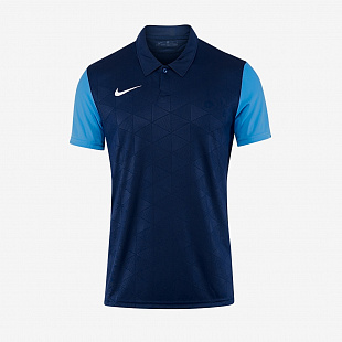 Детское поло Nike Trophy IV Jersey S/S - Midnight Navy / Photo Blue