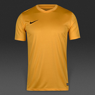 Игровая футболка  Nike Park VI SS Jersey - University Gold/Black
