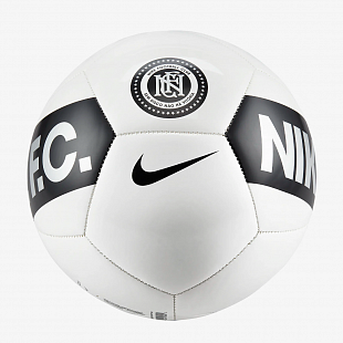 Футбольный мяч Nike F.C. - White / Silver Metallic / Black