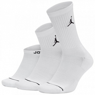 Носки Jordan Waterfall Socks 3 Pairs - White