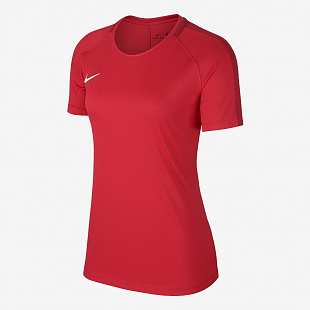 Футболка  Nike Womens Dry Academy 18 SS Top - University Red/Gym Red/White