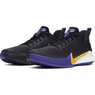 Баскетбольные кроссовки Nike Mamba Focus - Black/Field Purple/White/Amarillo