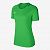 Женская футболка Nike Academy18 Training Top - Green Spark / White