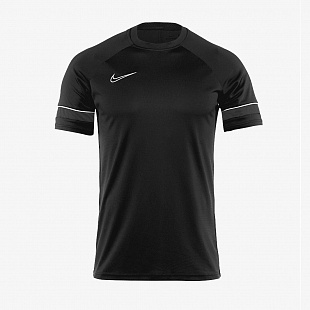 Детская футболка Nike Academy 21 Training Top - Black / White /Anthracite