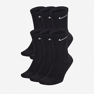 Носки Nike Everyday Cushion Crew 6Pak - Black