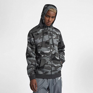 Толстовка Nike Sportswear Club Camo Hoodie AQ0596-065 SR