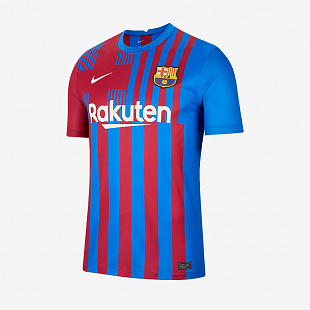 Футболка игровая Nike Barcelona Stadium - Blue / Red