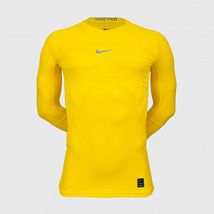 Свитер компрессионный Nike GFA Hypercool Top - Yellow