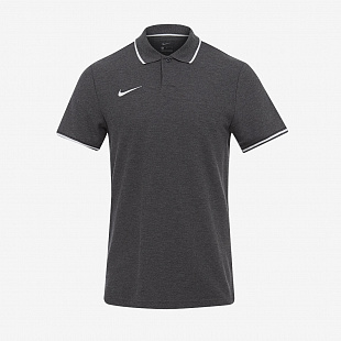 Мужское поло Nike Polo Team Club 19 SS - Grey