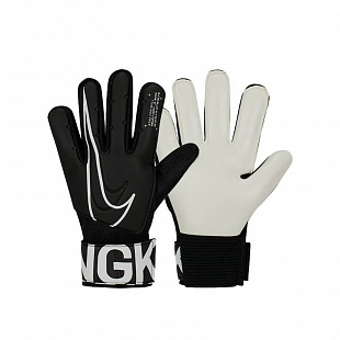 Детские вратарские перчатки Nike GK Match - Black/White