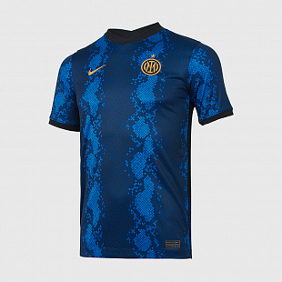 Детская футболка домашняя Nike Inter Stadium - Dark Blue