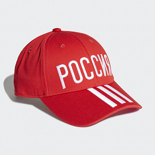 Бейсболка Adidas CF BB CAP RUS - Red