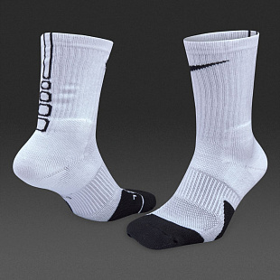 Носки Nike Dry Elite 1.5 Crew Basketball Sock - White