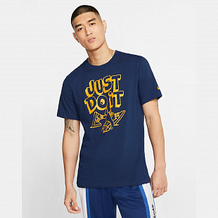 Футболка Nike Dri-FIT Just Do It Basketball T-Shirt - Blue