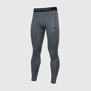 Лосины компрессионные Nike Pro Breathe Tight - Grey / Black