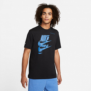 Футболка Nike Sportswear Sport Essentials+ - Black / Dark Marina Blue