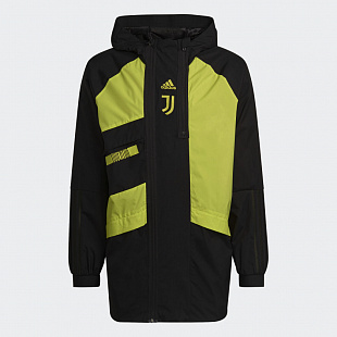 Куртка Adidas Juventus Travel - Black / Yellow