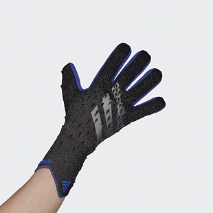 Вратарские перчатки Adidas Predator Pro - Black / Blue