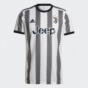 Футболка игровая домашняя Adidas Juventus Home 22/23 - Black / White