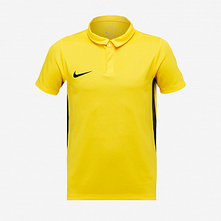 Детское поло Nike Academy 18 Polo - Tour Yellow/Anthracite