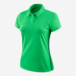 Женское поло Nike Dry Academy 18 SS - Green Spark/Pine Green/White