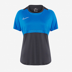 Женская футболка Nike Dry Academy 20 Training Top - Blue / Grey