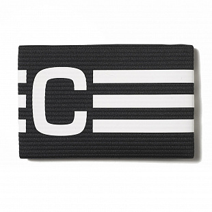 Капитанская повязка Adidas Football Captain's Armband - Black/White