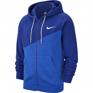 Толстовка Nike Swoosh Hoodie - Blue