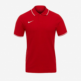 Мужское поло Nike Polo Team Club 19 SS - Red