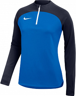 Женский свитер тренировочный Nike Academy DF Dril Top - Blue