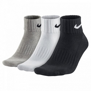 Носки Nike 3 Pack Value Quarter Socks - White SX4926-901-S