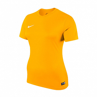Женская футболка Nike Womens Park VI SS - Yellow / Black