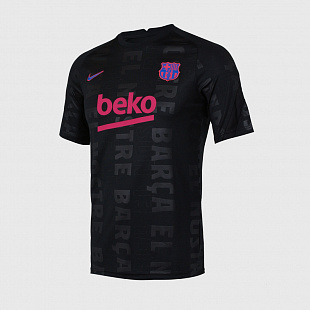Футболка Nike Barcelona Stadium Dri-FIT - Black / Pink