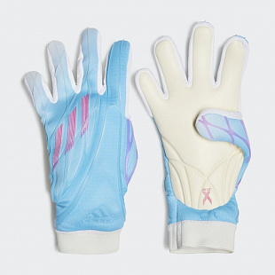 Вратарские перчатки дет. спорт. Adidas X GL PRO JSKYRUS/WHITE/TMSHPN  H57702