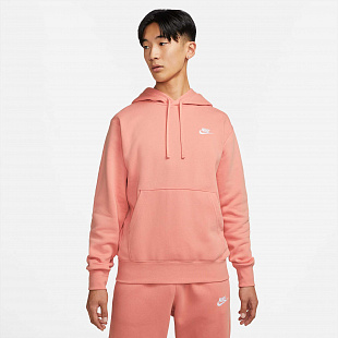 Толстовка Nike Sportswear Club Fleece - Light Madder Root / Pink