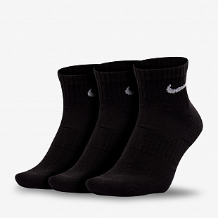 Носки Nike Everyday Cushion Ankle - Black (3 пары) SX7667-010 S