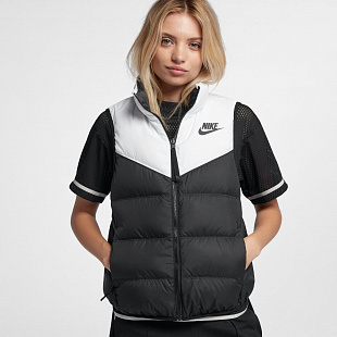 Женская жилетка Nike Sportswear WR Down Fill Vest Rev - Black/White