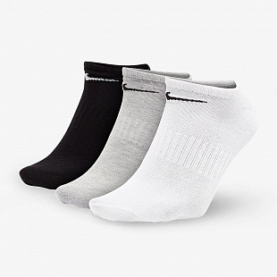 Комплект носков Nike Everyday - White / Black / Grey