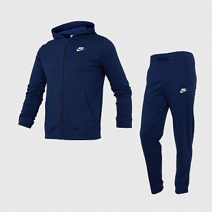 Детский костюм Nike Suit Core Sportswear - Dark Blue / White